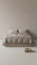 Soft Taupe oversized comforter